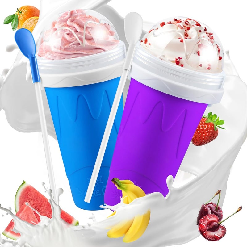 RELPOM Slushie Cup, Funny Slushy Maker Cups, Cool Stuff Things Gadgets, Stocking Stuffers White Elephant Gifts Party Favors, Christms Classroom Gifts and Prizes for Boys Girls Teens Students - Image 1